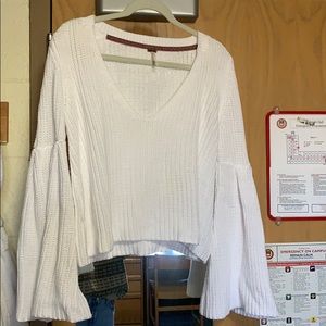 White Free People Sweater